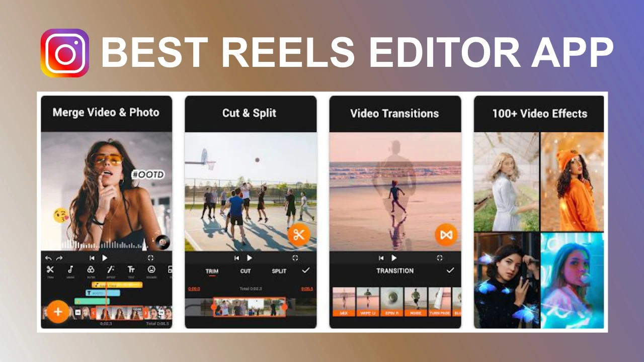 Instagram reels video editor app